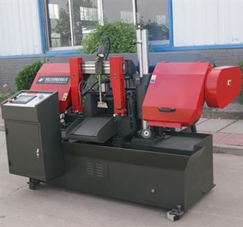 數控帶鋸床的鋸條導向裝置