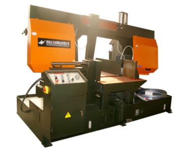 旋轉角度帶鋸床的鋸切功能檢驗