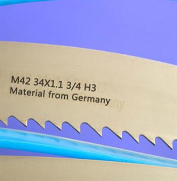 生產雙金屬帶鋸條的合理厚度